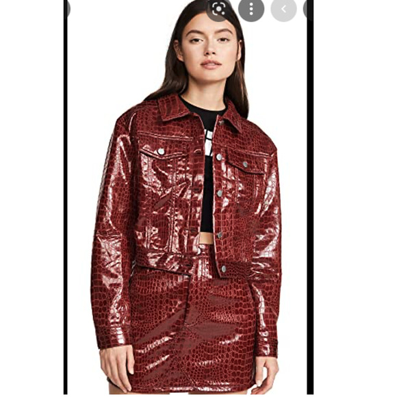 Red Croc Jacket NWT - Picture 6 of 8